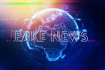 Fake news modern digital era, conceptual illustration. Deposit Photos