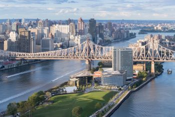 New Cornell Tech campus, home of the Jacobs Technion-Cornell Institute. Photo by Iwan Baan